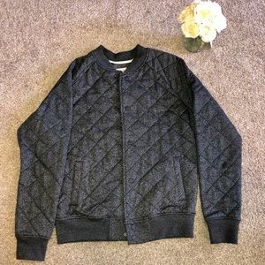 Men’s Quilted Bomber Jacket